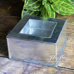 Khuôn nhôm Hồ Cá Vuông 20/22/24cm làm bánh rau câu, bánh nướng, bánh gato