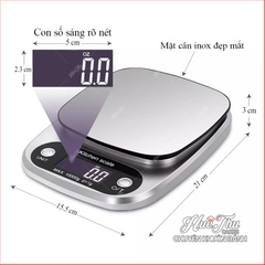 Cân Tiểu Ly CH305 Mini Định Lượng 3kg / 5kg / 10kg - Tặng kèm 3 viên pin AAA