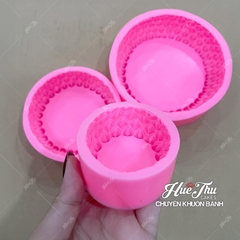 Khuôn silicon Tháp Sen Thái làm bánh rau câu 3D 4D nhấn xôi, fondant, socola, nến hanmade