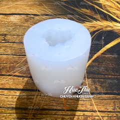 Khuôn silicon Sen Đá Trơn Dài 3 Nhánh làm bánh rau câu 3D 4D nhấn xôi, fondant, socola, nến hanmade
