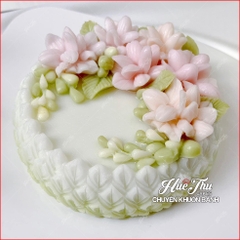 Khuôn silicon hoa Lài Thái M28 làm bánh rau câu 3D 4D nhấn xôi, fondant, socola, nến hanmade