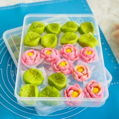 Khay Hộp Đựng Bánh Trôi, Trứng 24 Ô Có Nắp nhựa trong suốt, hộp đựng chè trôi
