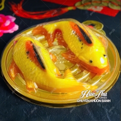 Khuôn Cá Chép / Cá Kol bằng nhựa (nhiều size) dùng đổ rau câu, nhấn xôi