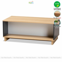 Bàn Trà SoFa Phòng Khách Gỗ Công Nghiệp MDF Phủ Melamine Lõi Xanh Chống Ẩm BSF-39 ZataFu