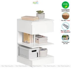 Tủ Đầu Giường Gỗ MDF 3 Tầng Thiết Kế Hiện Đại TDG-43 ZataFu