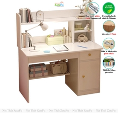 Bàn Học Cho Bé Bàn Học Sinh Có Ngăn Chưa Đồ Đa Năng BLV-155 ZataFu
