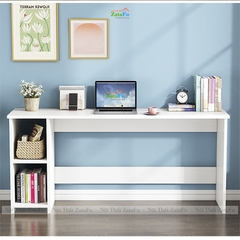 Bàn Làm Việc Thiết Kế Đơn Giản Tích Hợp Kệ Sách BLV-128