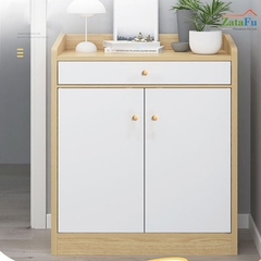Tủ đựng giày đa năng thiết kế 2 cánh và 1 ngăn kéo