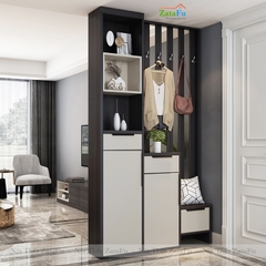 Tủ giày trang trí đơn giản cao 1m8 TGIAY-13