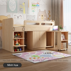 Giường ngủ đa năng kết hợp modul nội thất hiện đại cho bé GG-42