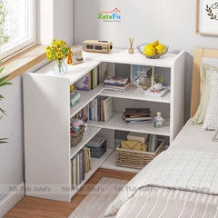 Kệ sách gỗ xoay gấp gọn hiện đại cho phòng ngủ của bé KTT-61