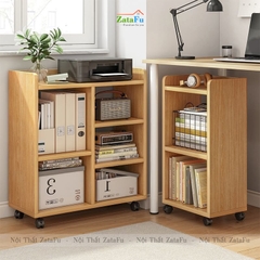 Kệ Tài Liệu Văn Phòng Kệ Để Máy In Bánh Xe Có Khoa Di Động KTT-69 ZataFu