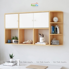 Kệ Sách Treo Tường Gỗ MDF KTT-56