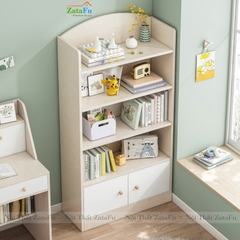 Tủ sách trang trí gỗ MDF KTT-21