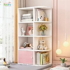 Kệ sách trang trí đặt bàn, đặt bệ cửa sổ cách điệu cho bé KTT-86