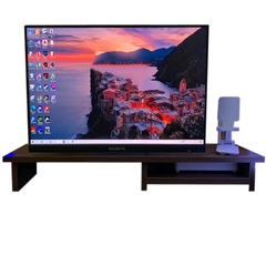 Kệ Kê Màn Hình Máy Tính Gỗ Decor Để Bàn Làm Việc KVT-06