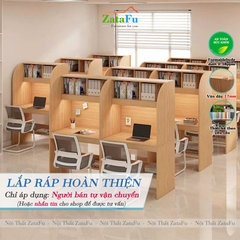 Bàn Học Khép Kín Cho Học Sinh, Sinh Viên Học Tập Không Bị Làm Phiền BLV-140 ZataFu