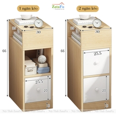 Tab Đầu Giường Có Ngăn Kéo Decor Phòng Ngủ TDG-35