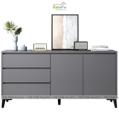 Tủ Cabinet Gỗ MDF Đựng Đồ Đa Năng Phong Cách Hiện Đại TUTT-53 ZataFu