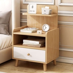 Tủ đầu giường chân gỗ xinh xắn TDG-05