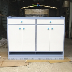 Tủ giày gỗ kết hợp 2 buồng TGIAY-30