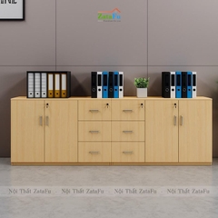 Tủ gỗ đựng hồ sơ văn phòng đơn giản TUTT-24