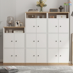 Tủ Nhiều Tầng Nhiều Ngăn Đựng Đồ Đa Năng Có Cánh Tủ TUTT-49