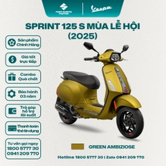 Sprint 125 S Mùa Lễ Hội