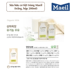 SỮA MAEIL ORGANIC VỊ TỰ NHIÊN