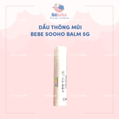 DẦU THÔNG MŨI BEBE SOOHO BALM 5g