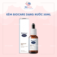 KẼM BIOCARE DẠNG NƯỚC 30ML