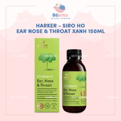 HARKER - SIRO HO EAR NOSE&THROAT XANH 150ML