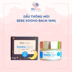 DẦU THÔNG MŨI BEBE SOOHO BALM 18ML