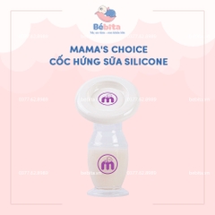 MAMA'S CHOICE CỐC HỨNG SỮA SILICONE