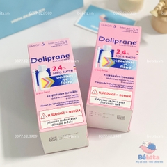 SIRO HẠ SỐT DOLIPRANE 2.4%