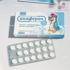 THUỐC TĂNG SỨC ĐỀ KHÁNG NGA ANAFERON 20 VIÊN