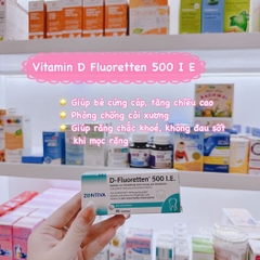 VITAMIN D-FLUORETTEN 500 I.E 90viên