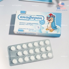 THUỐC TĂNG SỨC ĐỀ KHÁNG NGA ANAFERON 20 VIÊN