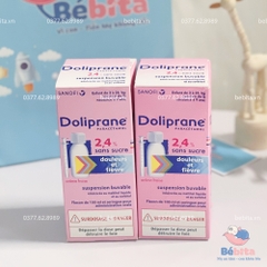 SIRO HẠ SỐT DOLIPRANE 2.4%