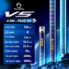 Cần câu V5 Plus CC-51 Synthesis tổng hợp