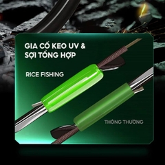 Thẻo NGƯ ĐIẾU LC-32 RICE FISHING săn hàng không nút thắt
