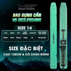 Bao Đựng Cần Câu Rice Fishing TC-22 nâng cấp dạng bao cứng chống thấm nước
