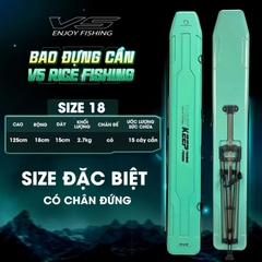 Bao Đựng Cần Câu Rice Fishing TC-22 nâng cấp dạng bao cứng chống thấm nước