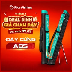 Túi Đựng Cần Câu Cá TC-19, bao đựng cần câu và phụ kiện dạng cứng Rice Fishing