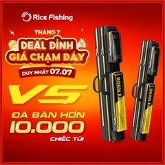 Túi Đựng Cần Câu Đài TC-23 RICE FISHING chống thấm nước Siêu Bền