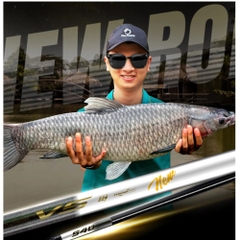 Cần Câu Đài V5 CC-41 5,5H Thế hệ 3 Rice Fishing Carbon 30T & 40T Phiên Bản Mới 2025