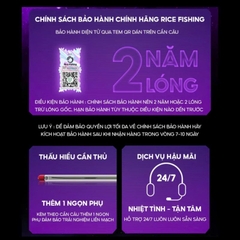 Cần Câu V5 CC-39 Thế Hệ 3 Rice Fishing Nâng Cấp Phiên Bản 2025