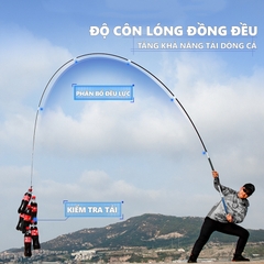 Cần câu đài Bạch Ưng Rice Fishing CC-7