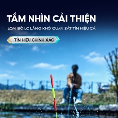 Phao câu đài PC-50 V5 PLUS Rice Fishing Tăm Khế Nano câu tổng hợp