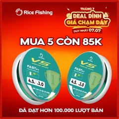 Dây trục câu đài V5 DC-21 cước câu cá Rice Fishing - Bản nâng cấp
